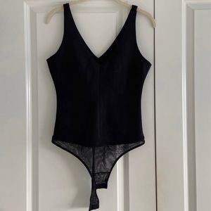 BCBGMAXAZRIA Black Bodysuit